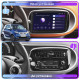 Штатная магнитола Lesko для Smart Fortwo III 2014-н.в. с экраном 9", 6/128Gb, 4G, Wi-Fi, GPS
