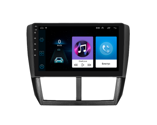 Штатная магнитола Lesko для Subaru Forester III Рестайлинг 2011-2013 экран 9" 1/16Gb Wi-Fi GPS Base