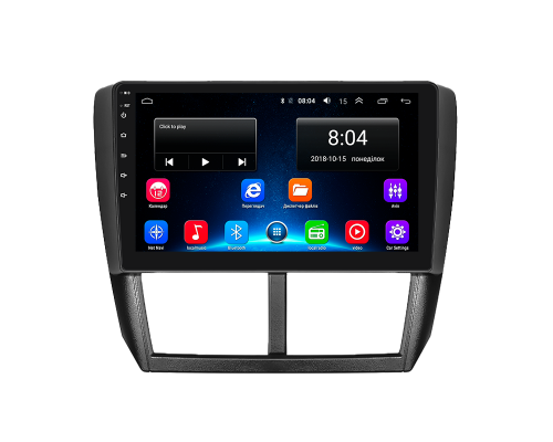 Штатная магнитола Lesko для Subaru Forester III Рестайлинг 2011-2013 экран 9" 2/32Gb Wi-Fi GPS Base