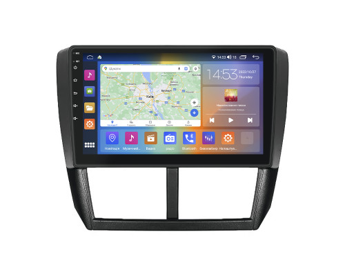 Штатная магнитола Lesko для Subaru Forester III Рестайлинг 2011-2013, экран 9 дюймов, 4/64Gb, CarPlay, 4G, Wi-Fi, GPS Prime