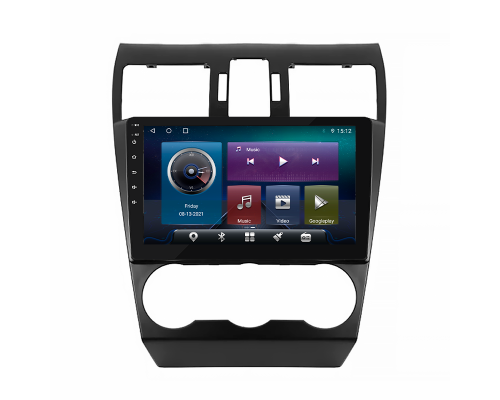 Штатная магнитола Lesko для Subaru Forester IV Рестайлинг 2015-2016 экран 9" 4/64Gb 4G Wi-Fi GPS Top