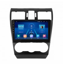 Штатная магнитола Lesko для Subaru Forester IV Рестайлинг 2015-2016 экран 9" 6/128Gb 4G Wi-Fi GPS Top