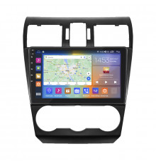Штатная магнитола Lesko для Subaru Impreza IV 2011-2015 экран 9" 2/32Gb CarPlay 4G Wi-Fi GPS Prime