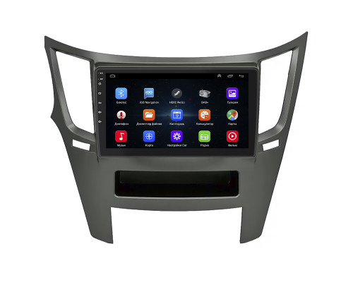 Штатная магнитола Lesko для Subaru Legacy V Рестайлинг 2012-2014 экран 9" 1/16Gb Wi-Fi GPS Base