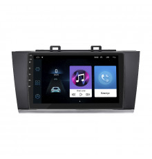 Штатная магнитола Lesko для Subaru Legacy VI 2014-2017 экран 9" 1/16Gb Wi-Fi GPS Base
