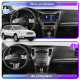 Штатная магнитола Lesko для Subaru Outback IV 2009-2012 экран 9" 2/32Gb Wi-Fi GPS Base