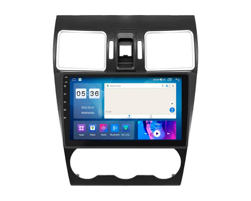 Штатная магнитола Lesko для Subaru WRX I 2014-2017 экран 9" 4/64Gb CarPlay 4G Wi-Fi GPS Prime