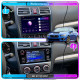 Штатная магнитола Lesko для Subaru WRX I 2014-2017 экран 9" 6/128Gb 4G Wi-Fi GPS Top