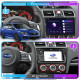 Штатная магнитола Lesko для Subaru WRX I Рестайлинг 2016-н.в. экран 9" 4/64Gb 4G Wi-Fi GPS Top