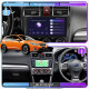 Штатная магнитола Lesko для Subaru XV I Рестайлинг 2015-2017 экран 9" 2/32Gb CarPlay 4G Wi-Fi GPS Prime