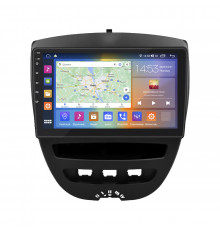 Штатная магнитола Lesko для Toyota Aygo I 2005-2009 экран 10" 2/32Gb CarPlay 4G Wi-Fi GPS Prime
