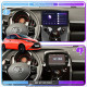 Штатная магнитола Lesko для Toyota Aygo II 2014-2018 экран 10" 2/32Gb 4G Wi-Fi GPS Top