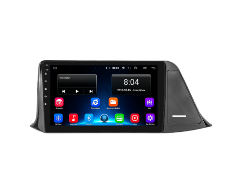 Штатная магнитола Lesko для Toyota C-HR I 2016-2019 экран 9" 2/32Gb Wi-Fi GPS Base