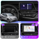 Штатная магнитола Lesko для Toyota C-HR I 2016-2019 экран 9" 2/32Gb CarPlay 4G Wi-Fi GPS Prime