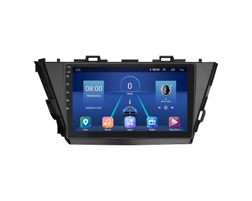 Штатная магнитола Lesko для Toyota Prius I (ZVW40/41) left wheel 2012-2017 экран 9" 4/32Gb 4G Wi-Fi GPS Top
