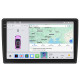 Штатная магнитола Lesko для Volkswagen Eos I Рестайлинг 2010-2015 экран 10" 4/64 QLED CarPlay 4G Wi-Fi GPS 360 Prime