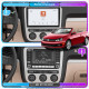 Штатная магнитола Lesko для Volkswagen Eos I Рестайлинг 2010-2015 экран 10" 4/64 QLED CarPlay 4G Wi-Fi GPS 360 Prime