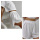 Женский комплект для дома и сна SM24107A футболка и шорты женская пижама White S