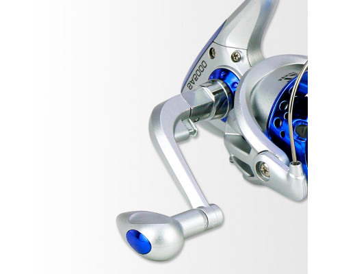 Катушка безынерционная Yumoshi SA 5000 Silver-Blue