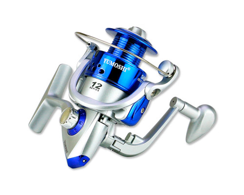 Катушка безынерционная Yumoshi SA 7000 Silver-Blue
