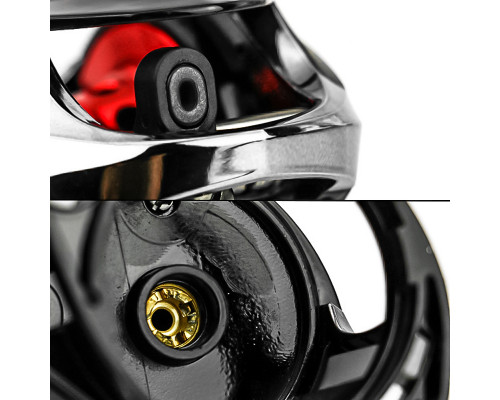 Катушка мультипликаторная Reelsking GLE 200 Black-Red Right