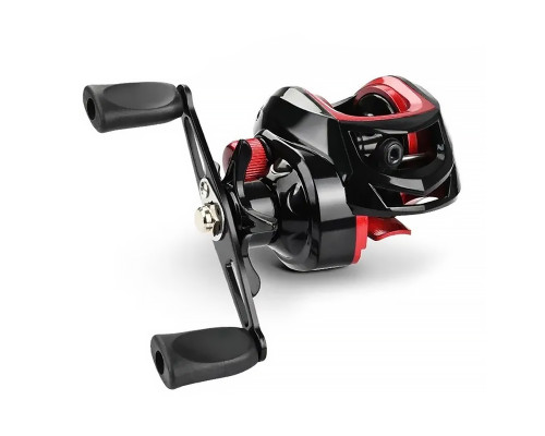 Катушка мультипликаторная Yumoshi AK 200 Black-Red Right