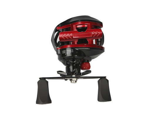 Катушка мультипликаторная Yumoshi AK 200 Black-Red Right