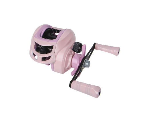 Катушка мультипликаторная Yumoshi AK 201 Black-Pink Left