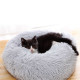 Лежак пуфик для котов собак круглый 552201 L Grey