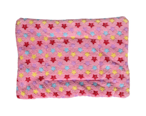 Лежак для домашнего животного для котов и собак Taotaopets 573301 Pink Stars M