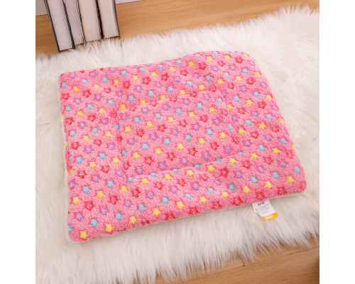 Лежак для домашнего животного для котов и собак Taotaopets 573301 Pink Stars M