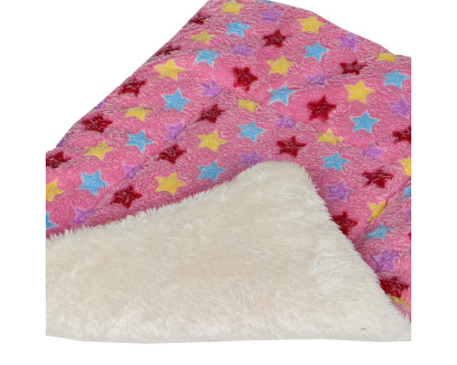 Лежак для домашнего животного для котов и собак Taotaopets 573301 Pink Stars M