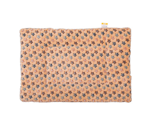 Лежак для домашнего животного для котов и собак Taotaopets 573301 Yellow Stars M