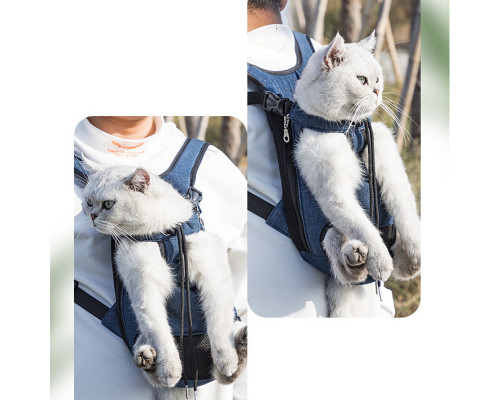 Рюкзак- кенгуру для животных A01002-CO Jeans S