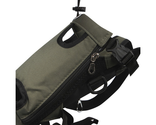 Рюкзак- кенгуру для животных A01002-NF Green S