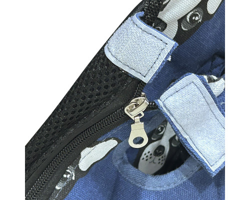 Рюкзак- кенгуру для животных SY210814 Dog Blue S