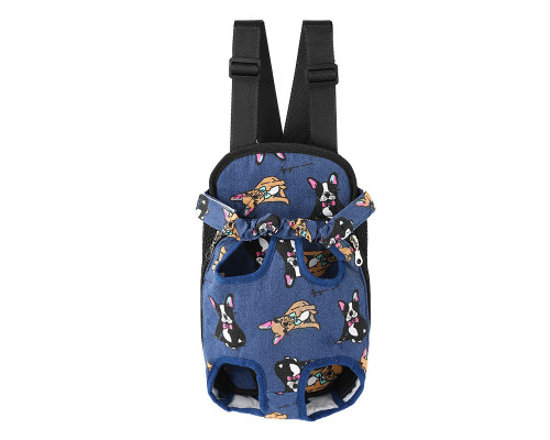 Рюкзак- кенгуру для животных SY210814 Dogs Blue M