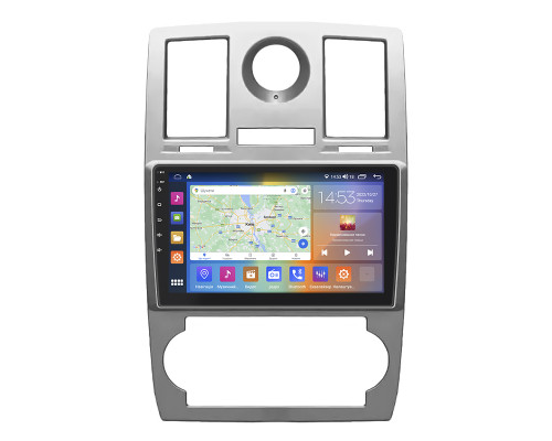 Штатная магнитола Lesko для Chrysler 300C I 2004-2011 экран 9" 2/32Gb CarPlay 4G Wi-Fi GPS Prime