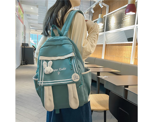 Рюкзак подростковый 21727 Зайка 20L Green