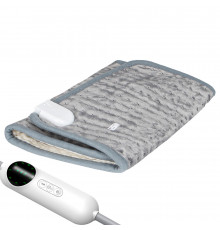 Плед шаль одеяло с подогревом от сети 220 вольт 30*60 см Gray