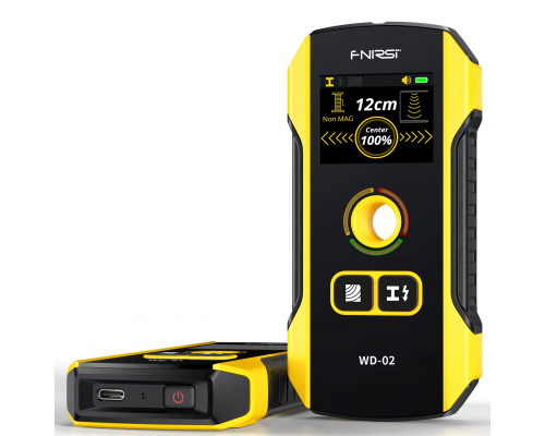 Детектор прихованої проводки FNIRSI WD-02 yellow