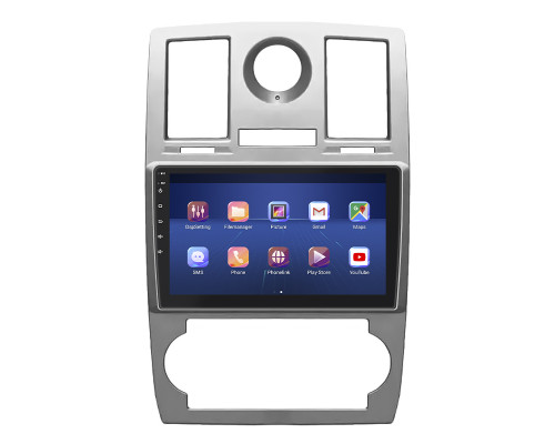 Штатная магнитола Lesko для Chrysler 300C I 2004-2011 экран 9" 4/64Gb 4G Wi-Fi GPS Top