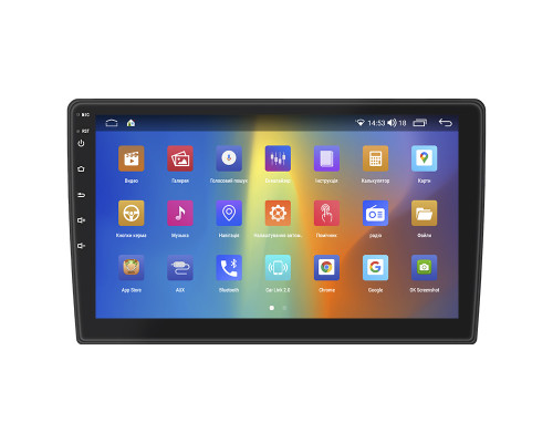 Штатная магнитола Lesko для Chrysler Aspen  2006-2008 экран 9" 2/32Gb CarPlay 4G Wi-Fi GPS Prime