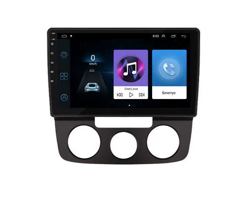 Штатная магнитола Lesko для Volkswagen Golf V Manual AC 2003-2008 экран 10" 1/16Gb Wi-Fi GPS Base