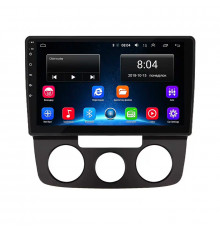 Штатная магнитола Lesko для Volkswagen Golf V Manual AC 2003-2008 экран 10" 2/32Gb Wi-Fi GPS Base