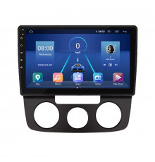 Штатная магнитола Lesko для Volkswagen Golf V Manual AC 2003-2008 экран 10" 2/32Gb 4G Wi-Fi GPS Top