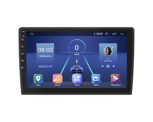 Штатная магнитола Lesko для Chrysler Aspen  2006-2008 экран 9" 2/32Gb 4G Wi-Fi GPS Top