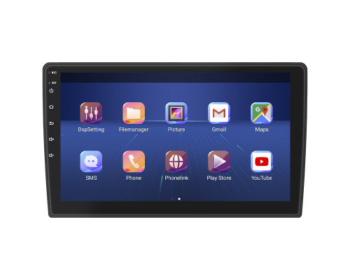 Штатная магнитола Lesko для Chrysler Aspen  2006-2008 экран 9" 2/32Gb 4G Wi-Fi GPS Top