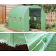 Садовая теплица 6 м2 (3 × 2 × 2 м) с окнами, армированная пленка UV-4, Зеленая (Польша)