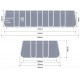 Прямоугольный каркасный бассейн Avenli 540 x 250 x 100 см (16в1)